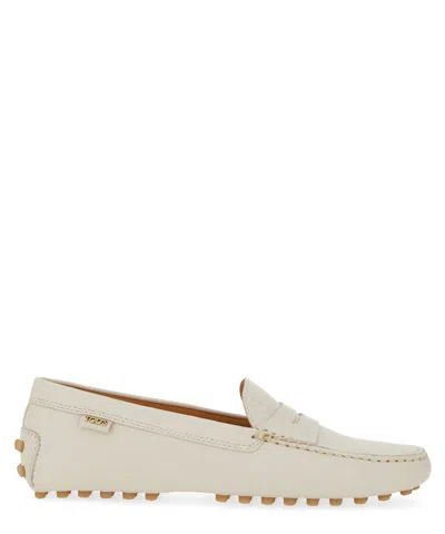 Tod's Gommino Loafers In Beige
