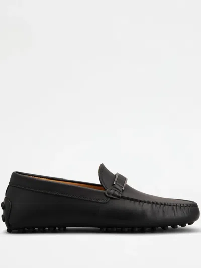 Tod's Gommino Loafers In Black
