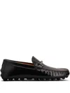 Tod's Gommino Loafers In Black