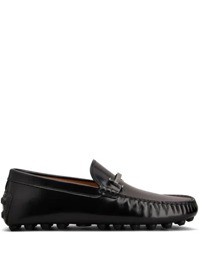 Tod's Gommino Loafers In Black
