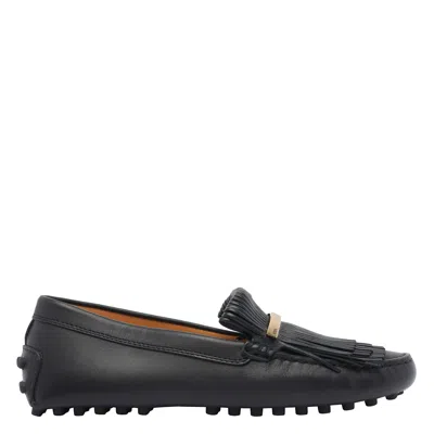 Tod's Gommino Loafers In Black