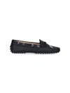 Tod's Bow-decorated Flat Shoes In Black  