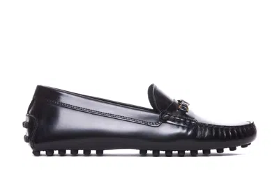 Tod's Gommino Loafers In Black