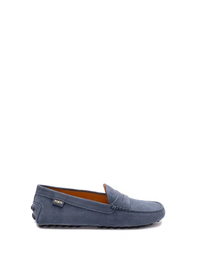 TOD'S `GOMMINO` DRIVING SHOES IN SUEDE