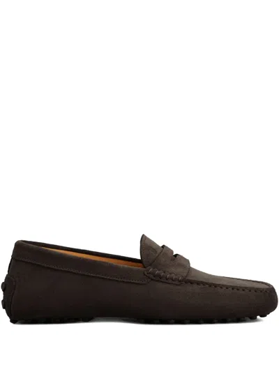 Tod's Gommino Loafers In Brown