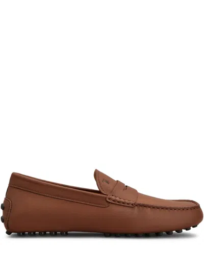 Tod's Gommino Loafers In Brown