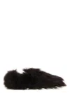 Tod's Gommino Sheep Fur Loafers In Brown