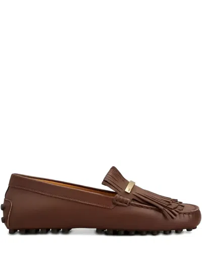 Tod's Gommino Loafers In Brown