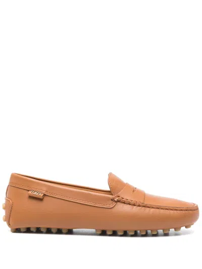 Tod's Gommino Loafers In Brown