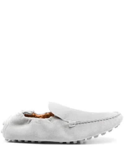 Tod's Gommino Loafers In Grey