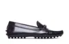 Tod's Moc-stitching Leather Insole In Nero