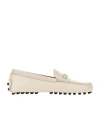 Tod's Suede Slip-on Loafers In Nude