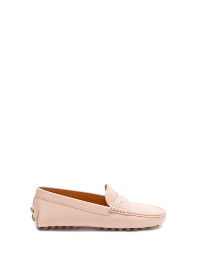 Tod's `gommino` Loafers In Pink
