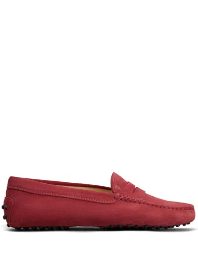 Tod's Loafers In Red