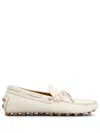 Tod's Tods Flat Shoes White In Neutrals