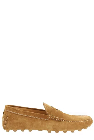 Tod's Gommino Slip-on Loafers In Beige