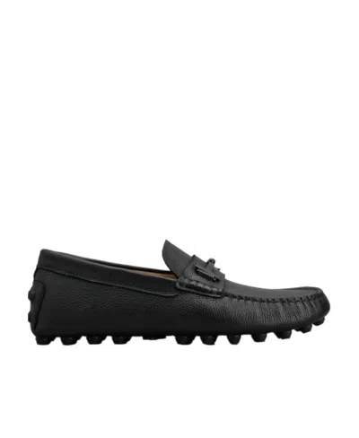 Tod's Gommino Stud-sole Loafers In Black