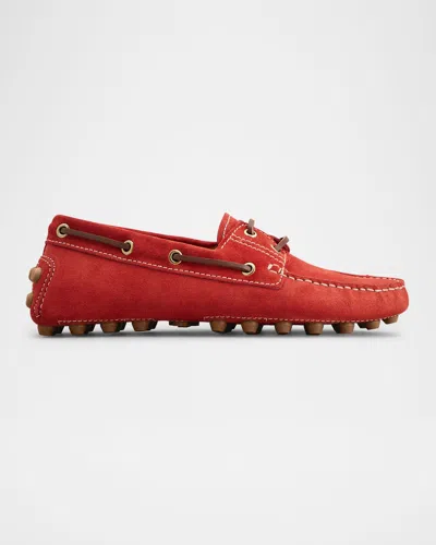 TOD'S GOMMINO SUEDE DRIVER BOAT LOAFERS