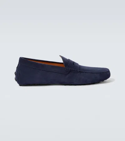 Tod's Gommino Suede Driving Shoes