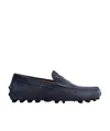 Tod's Gommino Suede Loafers In Black