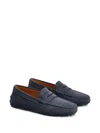 Tod's Gommino Suede Loafers In Blue