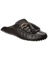 Tod's Tods Gommino Tassel Leather Mule In Black