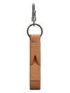 Tod's Logo-debossed Key Holder In Brown