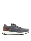 Tod's Contemporary Grey Sneakers With Suede And Leather Accents In Gray