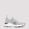 Tod's Grey Knit Sneakers Rubber Sole