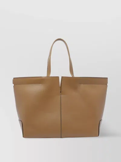 Tod's Hand Stitched Tote Bag