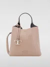 Tod's T Timeless Mini Bucket Bag In Beige