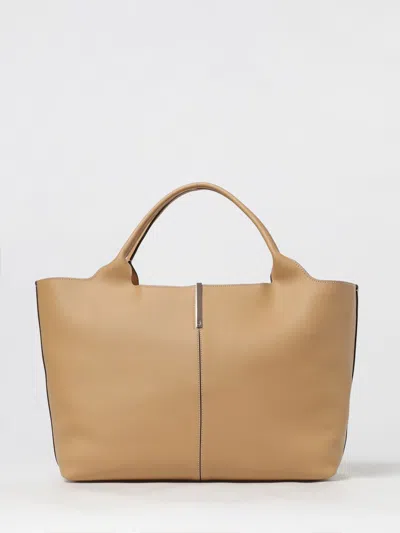 Tod's Handbag  Woman Color Camel In Neutral