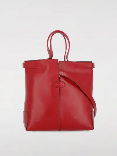 Tod's Handbag  Woman Color Red In Red