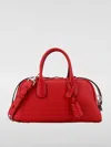 Tod's Small Darsena Leather Top Handle Bag In Red
