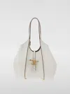 Tod's T Timeless Small Shopping Bag In White