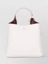 Tod's Handbag With Adjustable Strap And Top Handle In White