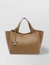 Tod's Handbag With Textured Finish And Metal Hardware
