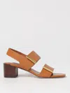 Tod's Strappy Leather Sandals In Brown