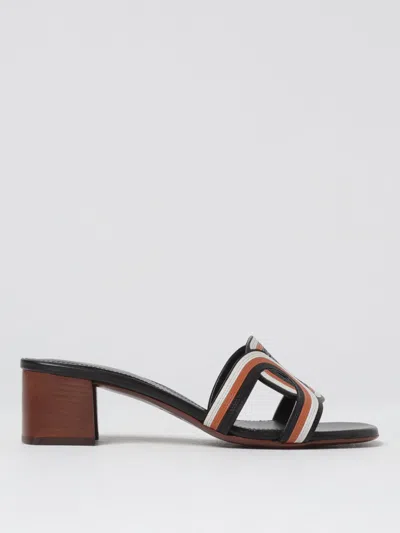 TOD'S HEELED SANDALS TOD'S WOMAN COLOR LEATHER,F41137107