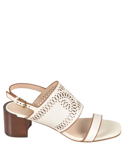 Tod's Heeled Sandals In White