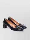 Tod's High Heel Loafers Gold Hardware