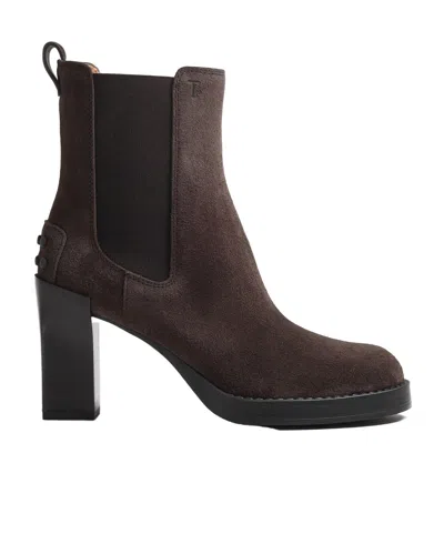 Tod's High Heel Short Boots