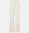 Tod's High-rise Straight Jeans In Neutral