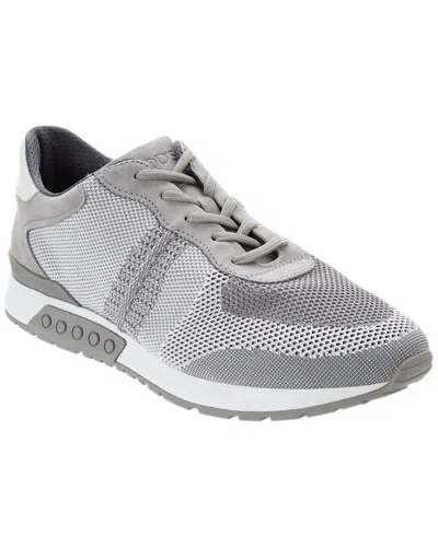 Tod's Tods High Tech Fabric Sneaker In Gray