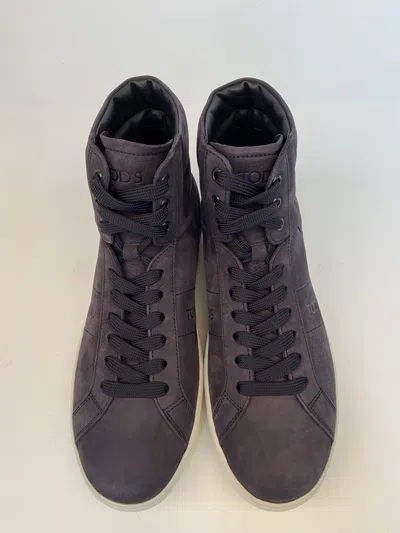 Tod's High-top Leisure Sneakers In Black