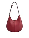 Tod's Tods Hobo Bag By Bag Mini In Dark Red