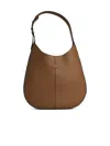 Tod's Hobo Brown Leather Bag In Brown