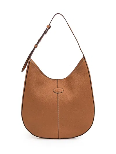 Tod's Hobo Shoulder Bag In Brown