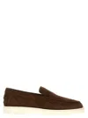 Tod's Brown Suede Loafers