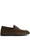 Tod's Ideal Gomma Loafers In Brown